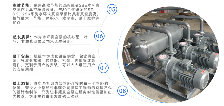 2BW系列水環(huán)真空泵閉環(huán)機(jī)組